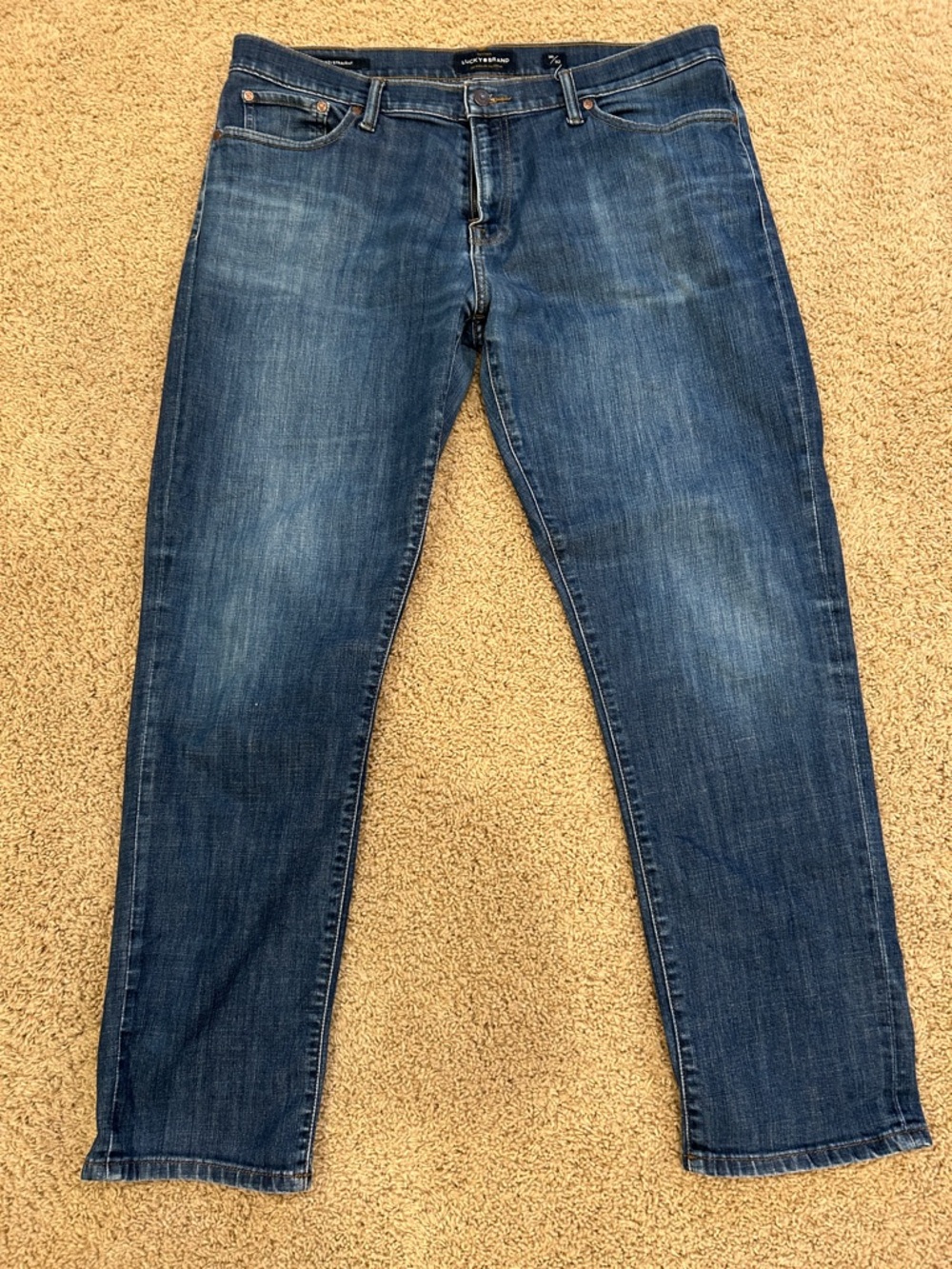 Lucky Brand Men's 221 Straight Jeans - Medium Blue Wash